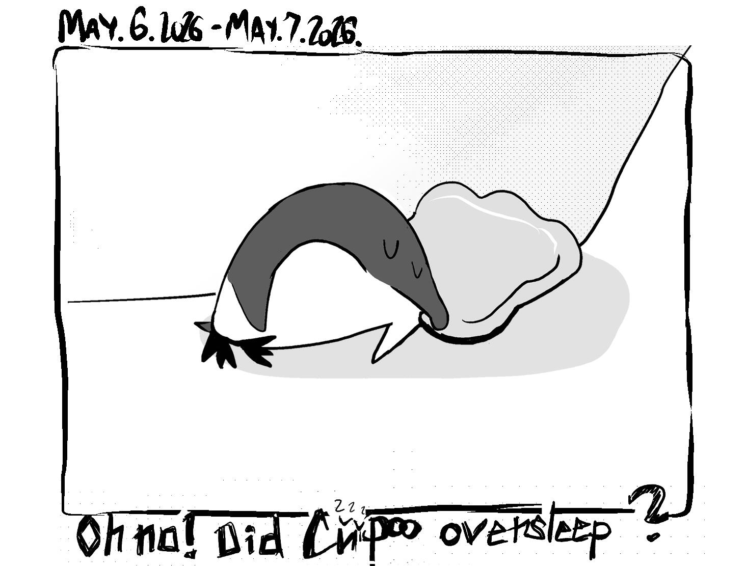 oh no! did cupoo oversleep ? --- May. 6. 2026.