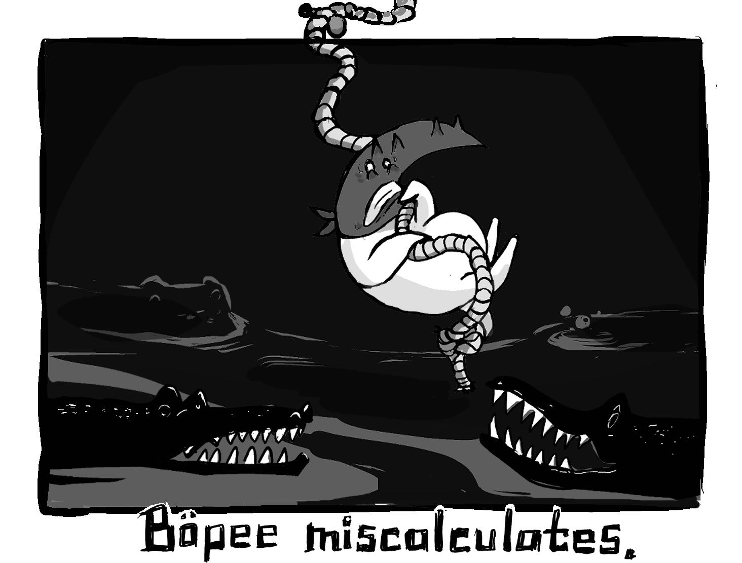bopee miscalculates --- Apr. 29. 2026. 2