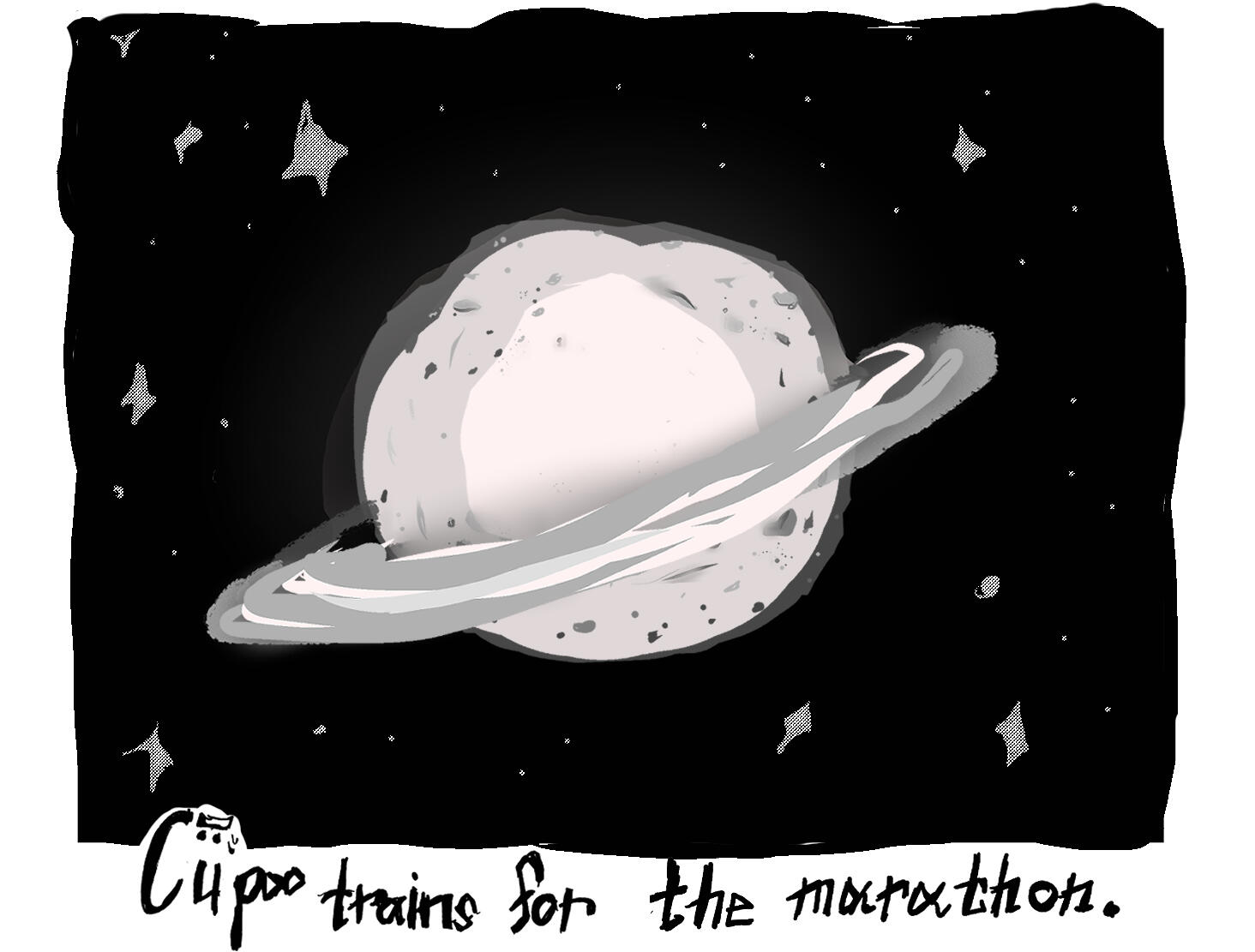 cupoo trains for the marathon -- Apr. 17-18. 2026. 4