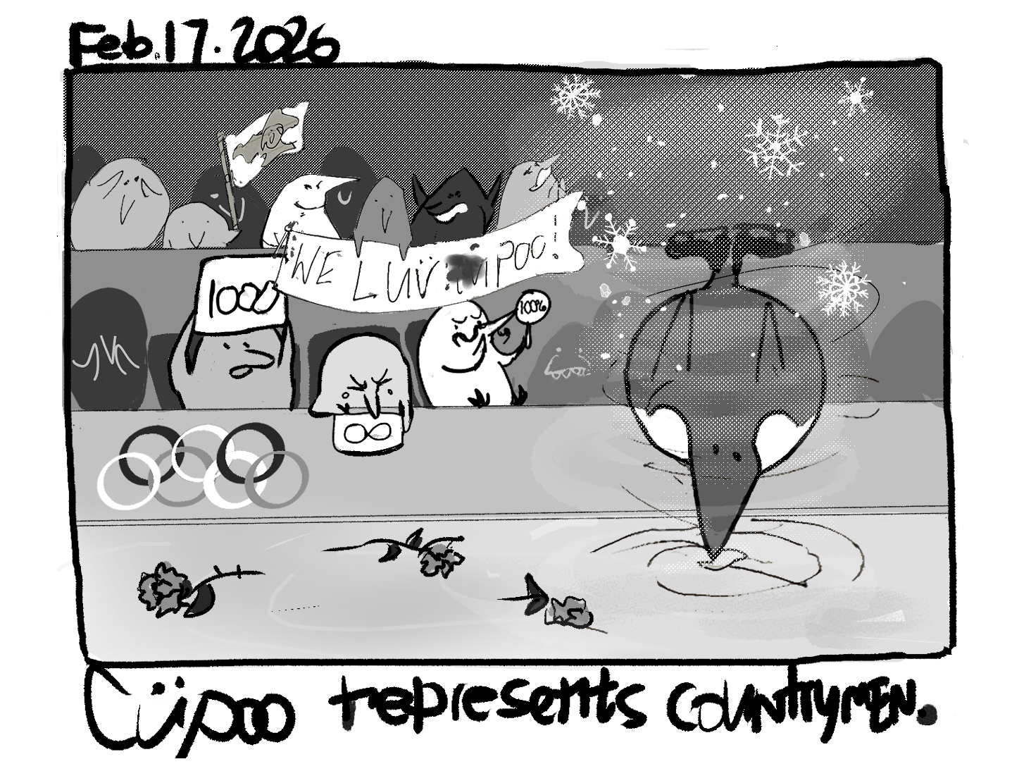 Cupoo represents countrymen.