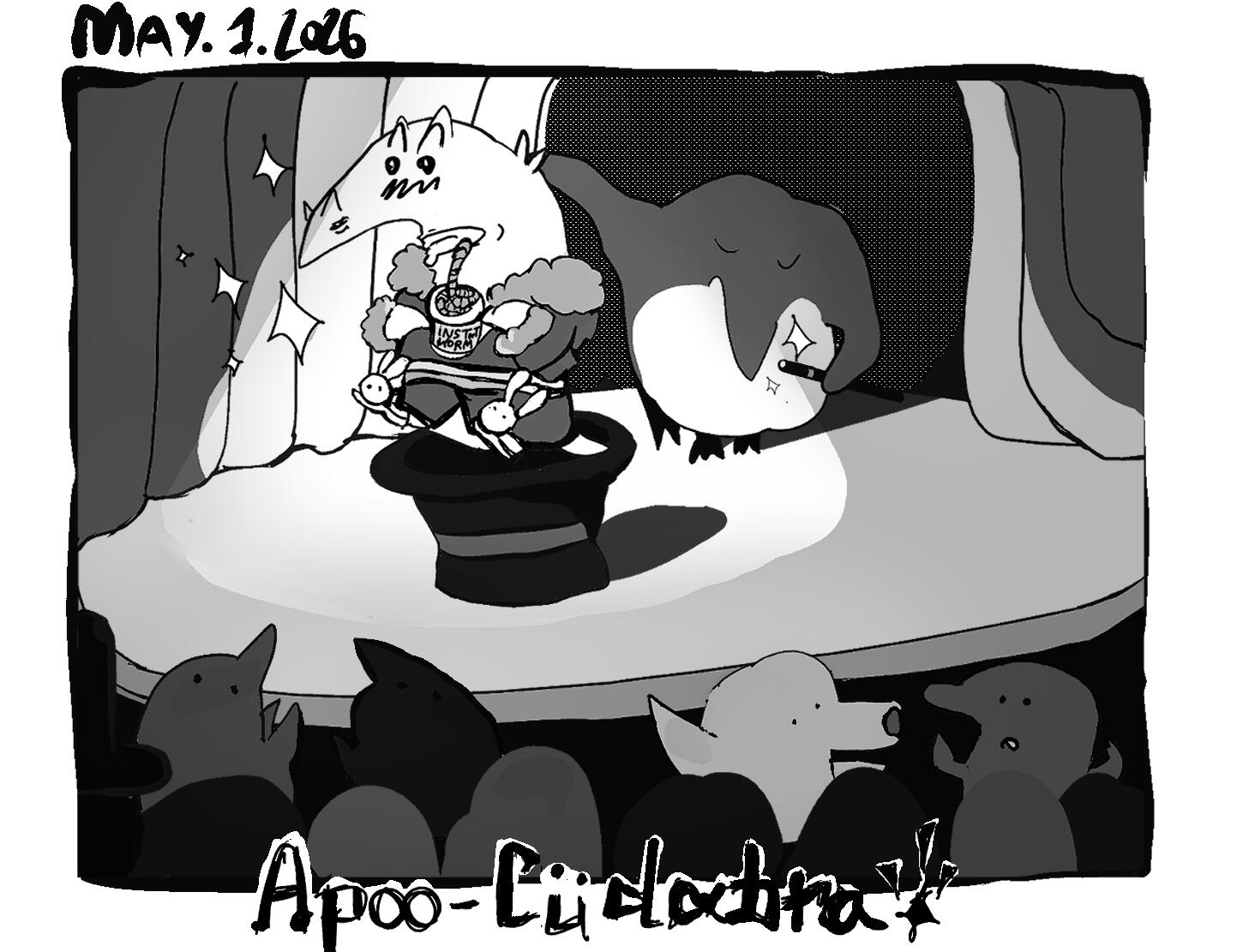 Apoo-Cudabra! --- May. 1. 2026.