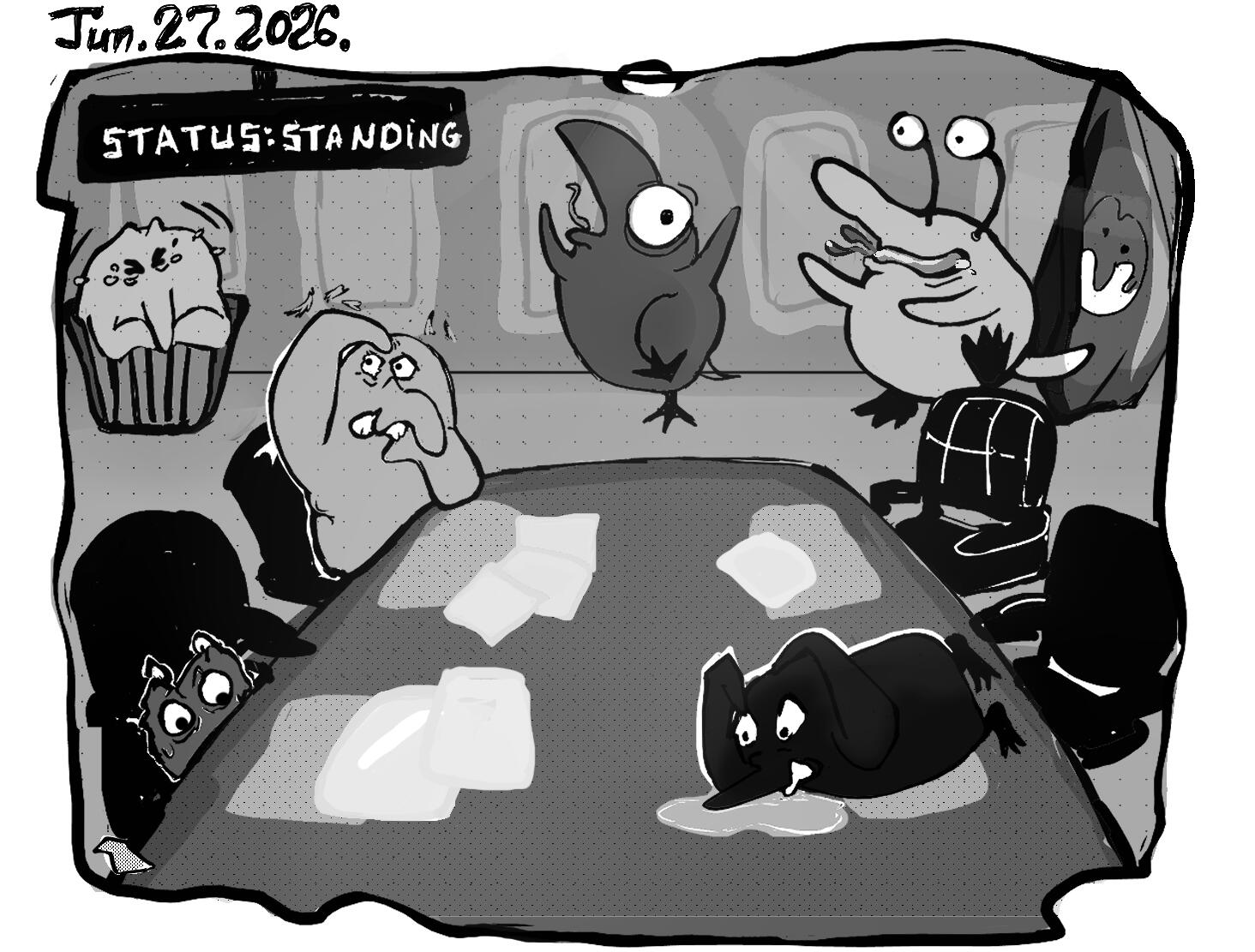 chaos erupts in the situation room, status: standing --- Jun. 27. 2026. 1