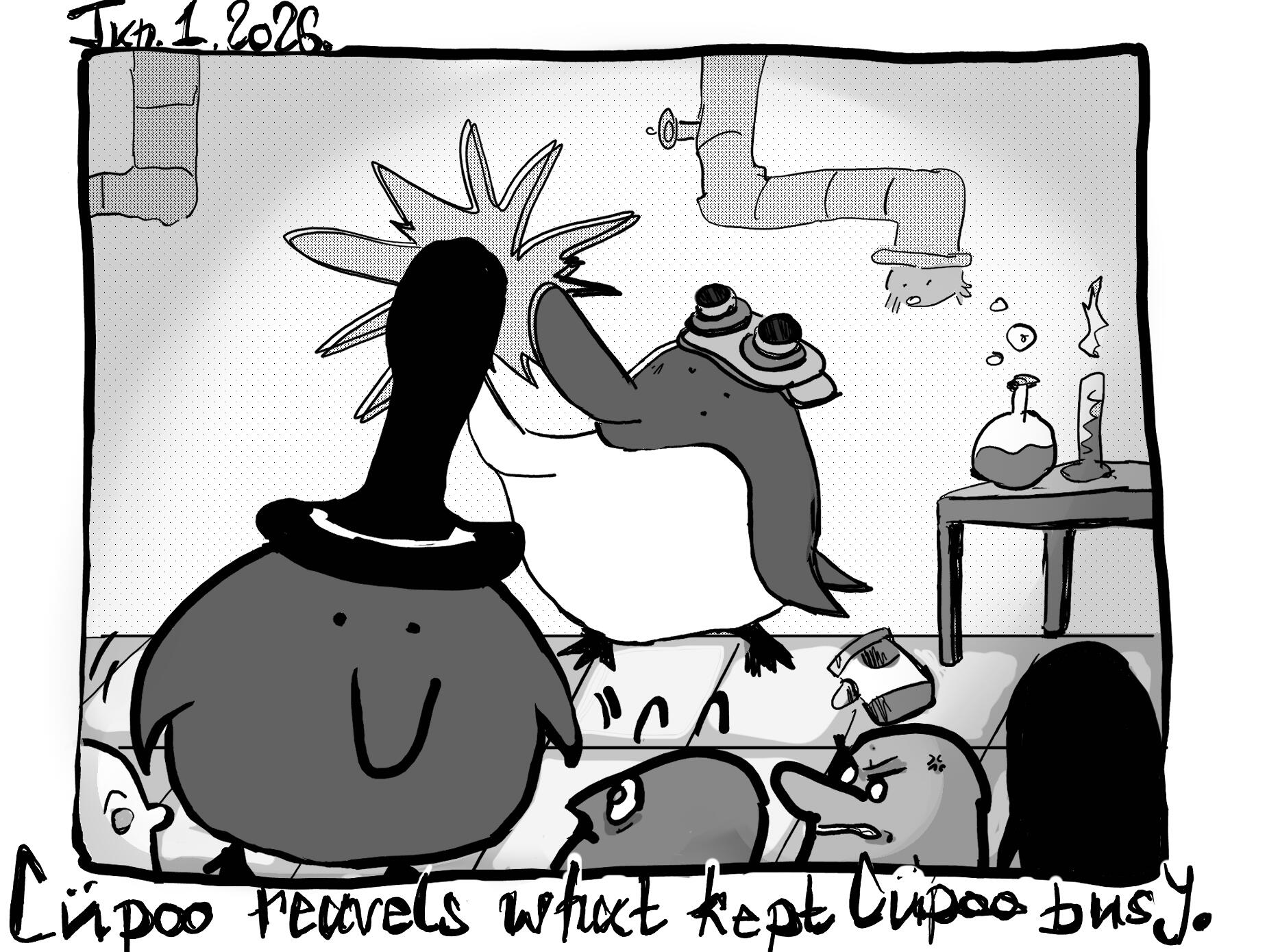cupoo reveals what kept cupoo busy. --- Jun. 1. 2026
