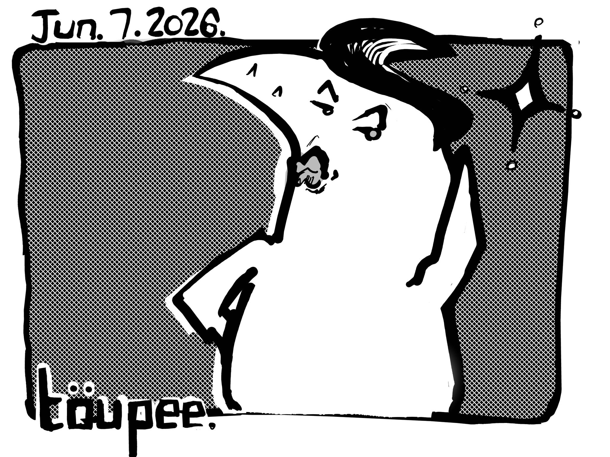 toupee --- Jun. 7. 2026.