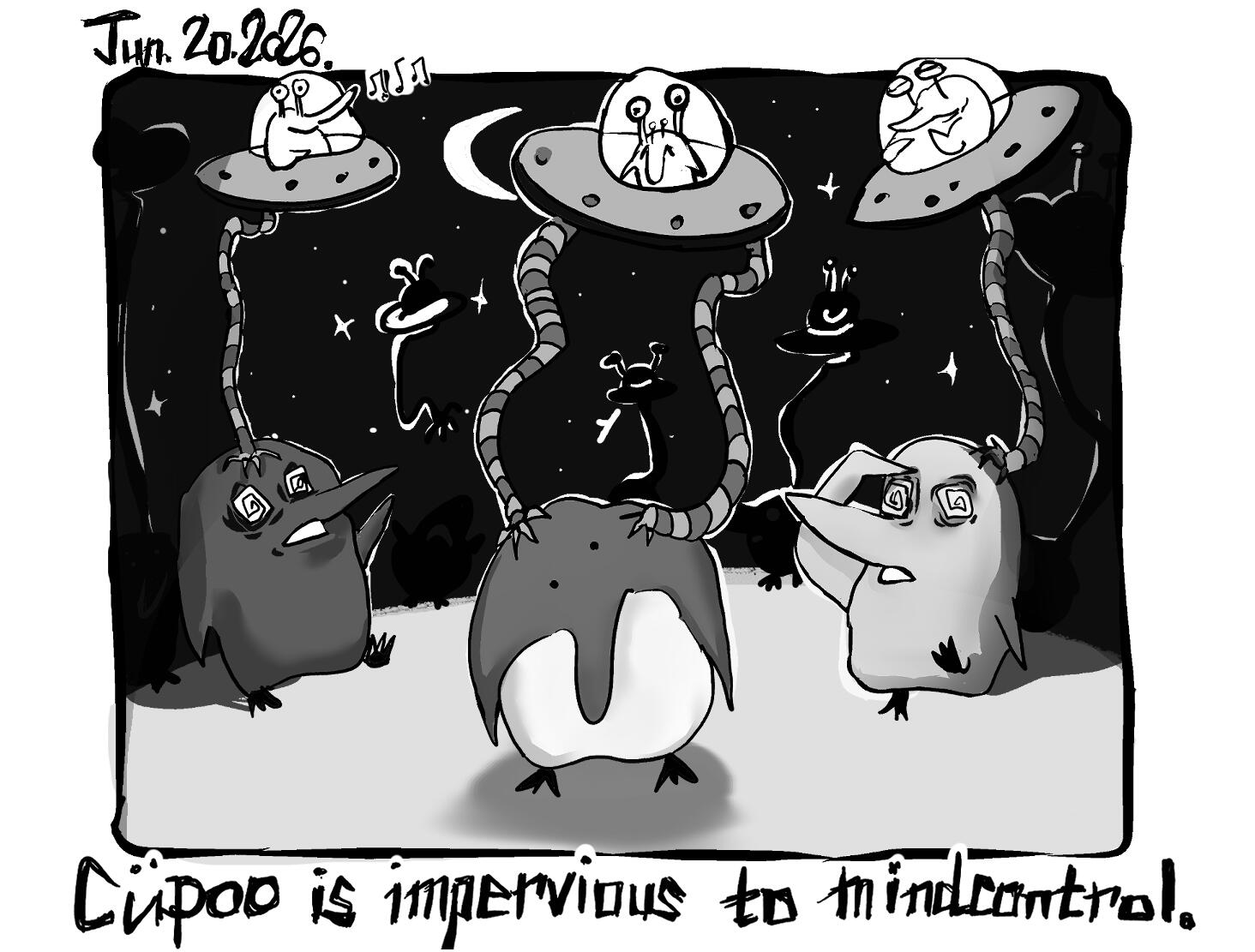 cupoo is impervious to mindcontrol --- Jun. 20. 2026.