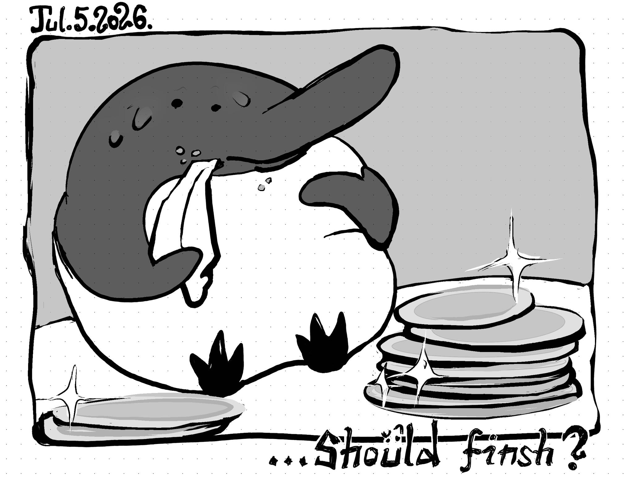 ... Should finish? --- Jul. 5. 2026.